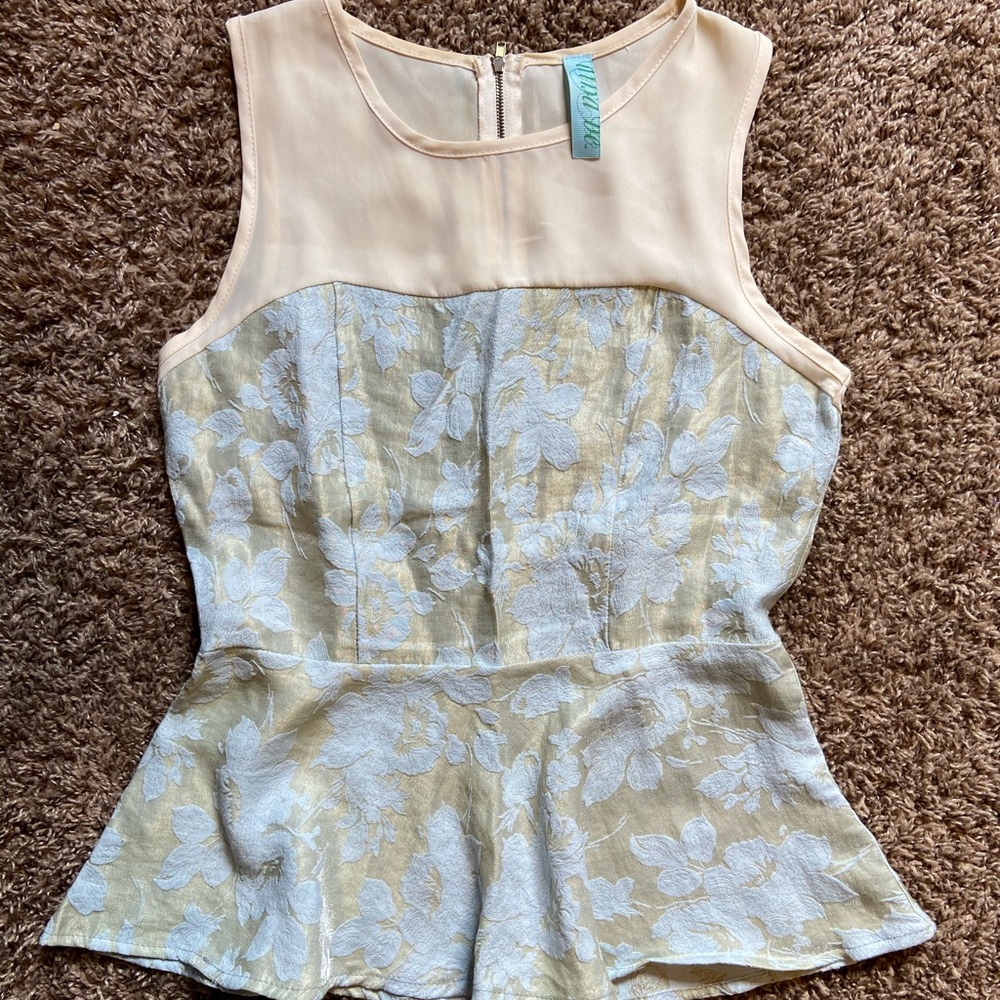 Aina Be peplum top